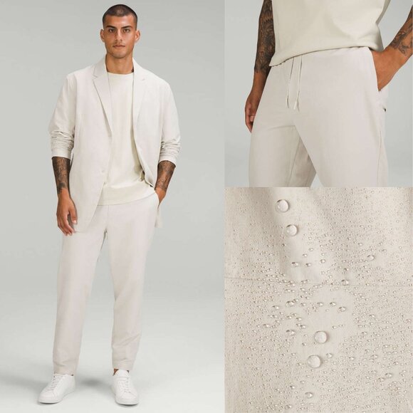 Lululemon Men’s Natural Ivory New Venture Trouser Pants Size XL 41178 - Picture 1 of 12